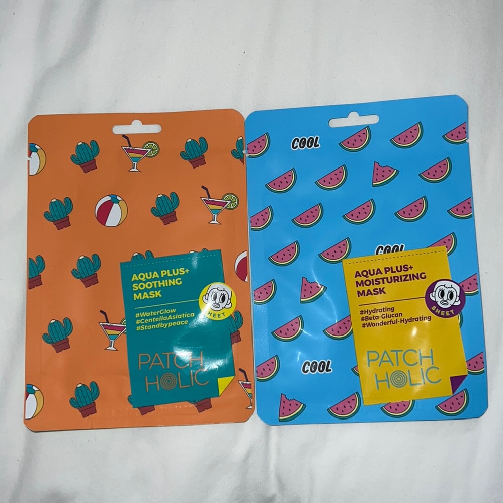 Moisturizing face mask duo